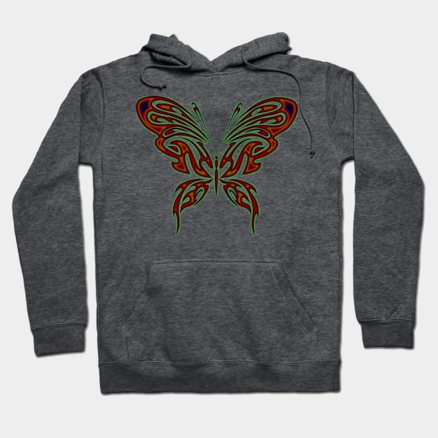 Butterfly Heat Hoodie by Atomus